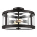 Myhouse Lighting Visual Comfort Studio - SF341ORB - Two Light Semi-Flush Mount - Harrow - Oil Rubbed Bronze