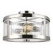 Myhouse Lighting Visual Comfort Studio - SF341PN - Two Light Semi-Flush Mount - Harrow - Polished Nickel