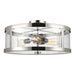 Myhouse Lighting Visual Comfort Studio - SF342PN - Three Light Semi-Flush Mount - Harrow - Polished Nickel