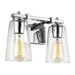 Myhouse Lighting Visual Comfort Studio - VS24302CH - Two Light Vanity - Mercer - Chrome