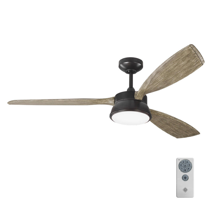 Myhouse Lighting Visual Comfort Fan - 3DSTR57AGPD - 57``Ceiling Fan - Destin 57 - Aged Pewter