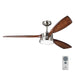 Myhouse Lighting Visual Comfort Fan - 3DSTR57BSD - 57``Ceiling Fan - Destin 57 - Brushed Steel