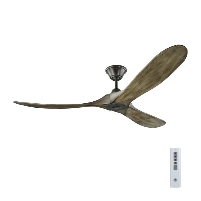 Myhouse Lighting Visual Comfort Fan - 3MAVR60AGP - 60``Ceiling Fan - Maverick 60 - Aged Pewter