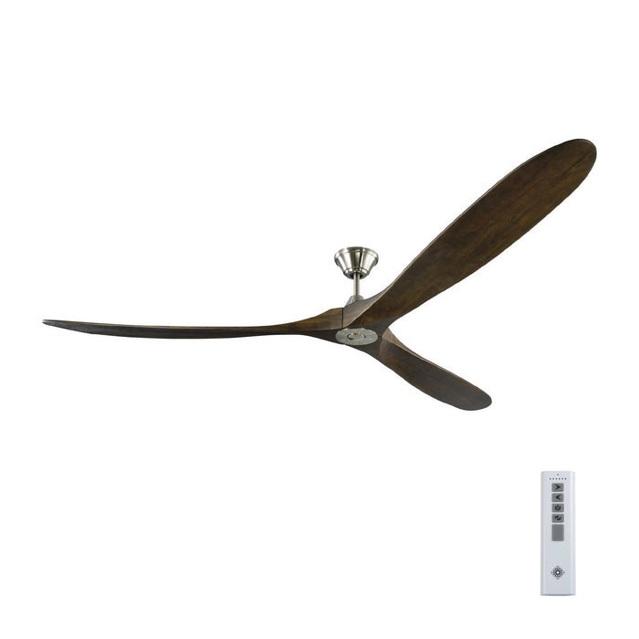 Myhouse Lighting Visual Comfort Fan - 3MAVR88BS - 88``Ceiling Fan - Maverick 88 - Brushed Steel