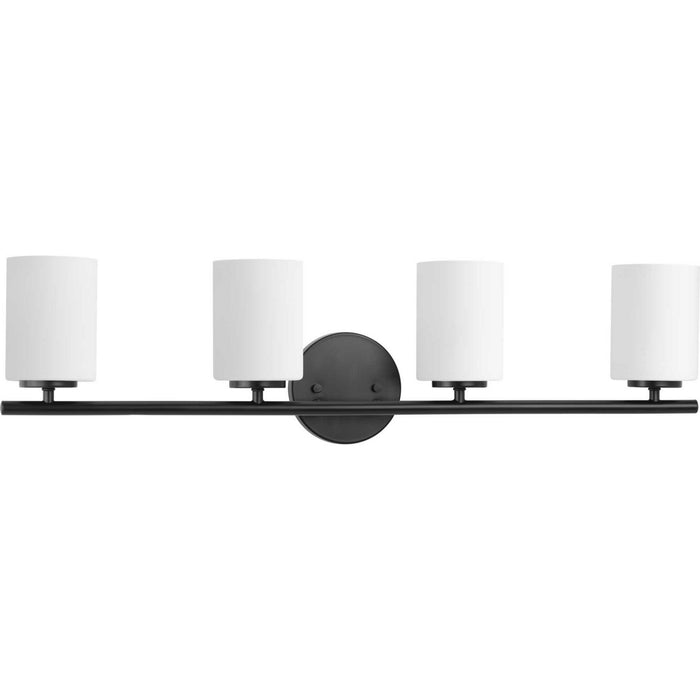 Myhouse Lighting Progress Lighting - P2160-31 - Four Light Bath Bracket - Replay - Black