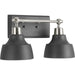 Myhouse Lighting Progress Lighting - P300040-009 - Two Light Bath - Bramlett - Brushed Nickel