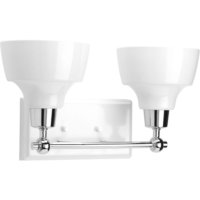 Myhouse Lighting Progress Lighting - P300040-015 - Two Light Bath - Bramlett - Polished Chrome