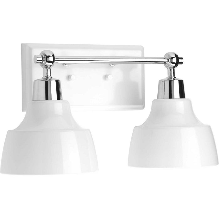 Myhouse Lighting Progress Lighting - P300040-015 - Two Light Bath - Bramlett - Polished Chrome