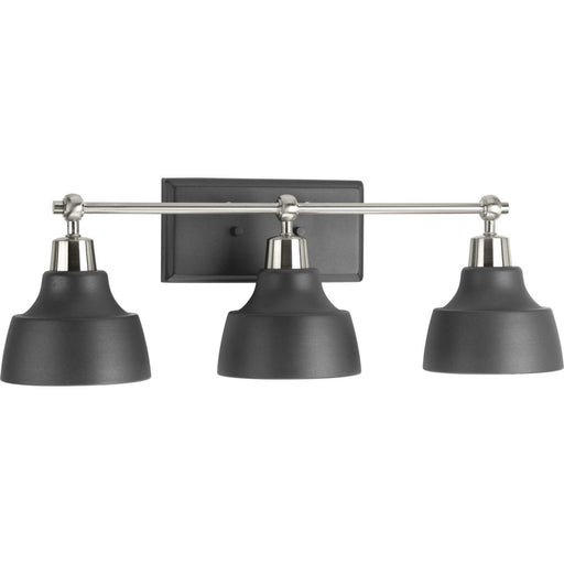 Myhouse Lighting Progress Lighting - P300041-009 - Three Light Bath - Bramlett - Brushed Nickel