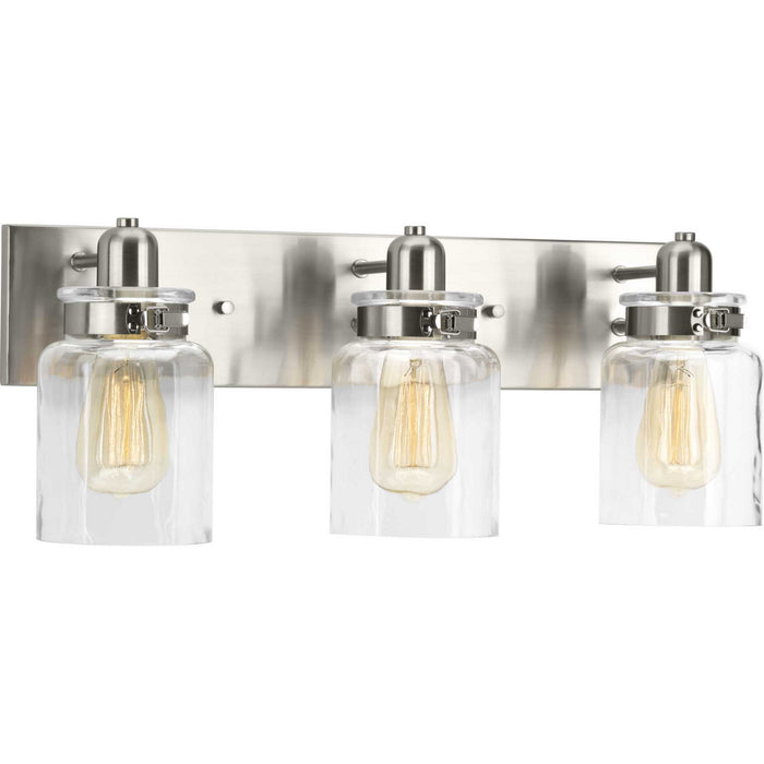 Myhouse Lighting Progress Lighting - P300047-009 - Three Light Bath - Calhoun - Brushed Nickel