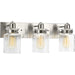 Myhouse Lighting Progress Lighting - P300047-009 - Three Light Bath - Calhoun - Brushed Nickel