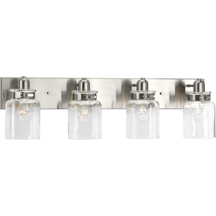 Myhouse Lighting Progress Lighting - P300048-009 - Four Light Bath - Calhoun - Brushed Nickel