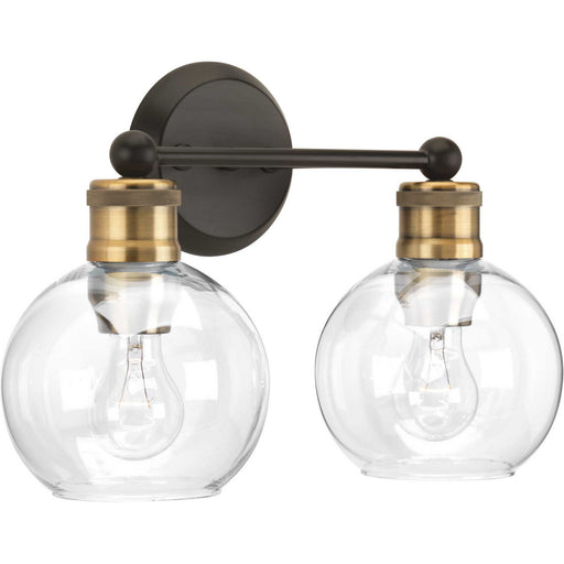 Myhouse Lighting Progress Lighting - P300050-020 - Two Light Bath - Hansford - Antique Bronze