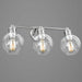 Myhouse Lighting Progress Lighting - P300051-104 - Three Light Bath - Hansford - Polished Nickel
