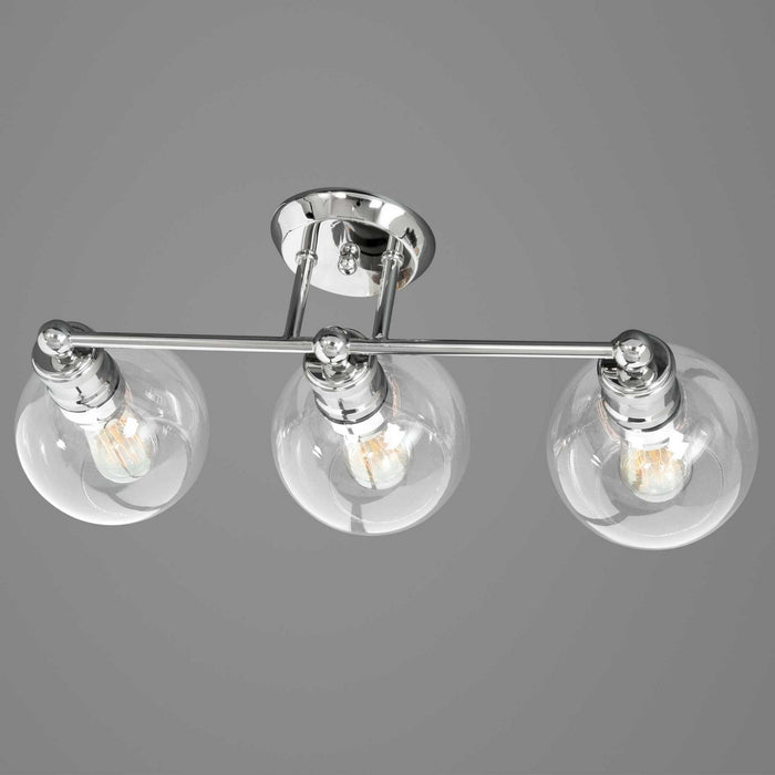 Myhouse Lighting Progress Lighting - P300051-104 - Three Light Bath - Hansford - Polished Nickel