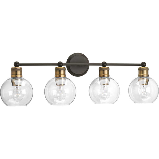 Myhouse Lighting Progress Lighting - P300052-020 - Four Light Bath - Hansford - Antique Bronze