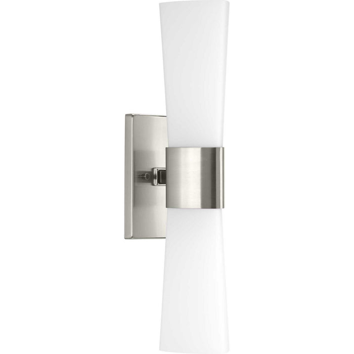 Myhouse Lighting Progress Lighting - P300062-009 - Two Light Bath - Zura - Brushed Nickel