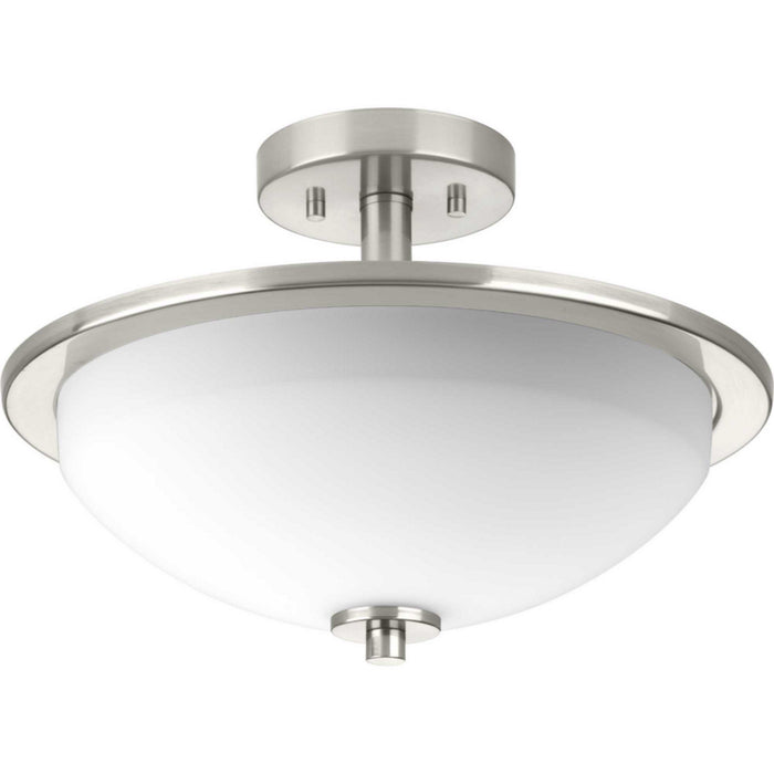 Myhouse Lighting Progress Lighting - P3424-09 - Two Light Semi-Flush Convertible - Replay - Brushed Nickel