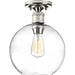 Myhouse Lighting Progress Lighting - P350046-104 - One Light Flush Mount - Hansford - Polished Nickel