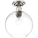 Myhouse Lighting Progress Lighting - P350046-104 - One Light Flush Mount - Hansford - Polished Nickel