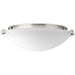 Myhouse Lighting Progress Lighting - P350055-009-30 - LED Flush Mount - Linen Dome Led - Brushed Nickel