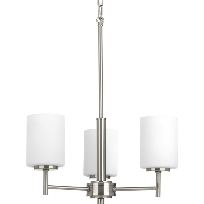 Myhouse Lighting Progress Lighting - P4318-09 - Three Light Chandelier - Replay - Brushed Nickel