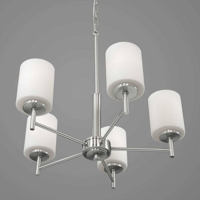 Myhouse Lighting Progress Lighting - P4319-09 - Five Light Chandelier - Replay - Brushed Nickel