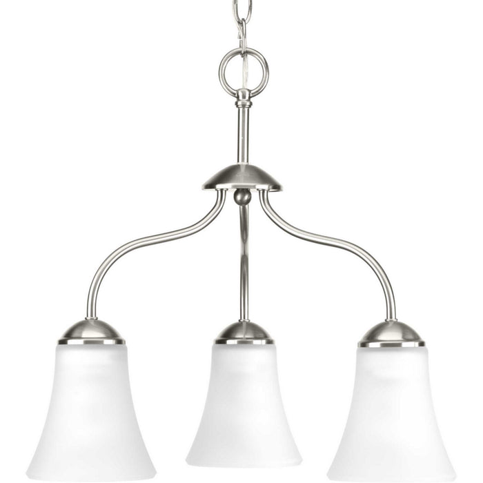 Myhouse Lighting Progress Lighting - P4762-09 - Three Light Chandelier - Classic - Brushed Nickel