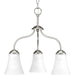 Myhouse Lighting Progress Lighting - P4762-09 - Three Light Chandelier - Classic - Brushed Nickel