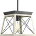 Myhouse Lighting Progress Lighting - P500041-143 - One Light Pendant - Briarwood - Graphite