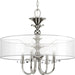 Myhouse Lighting Progress Lighting - P500043-104 - Four Light Pendant - Marche' - Polished Nickel