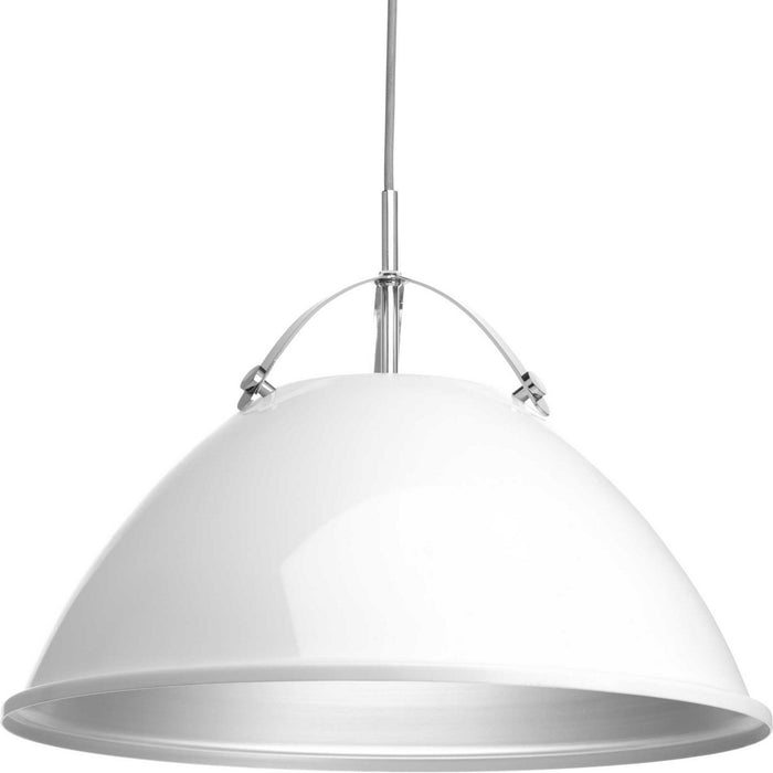 Myhouse Lighting Progress Lighting - P500053-030 - One Light Pendant - Tre - White