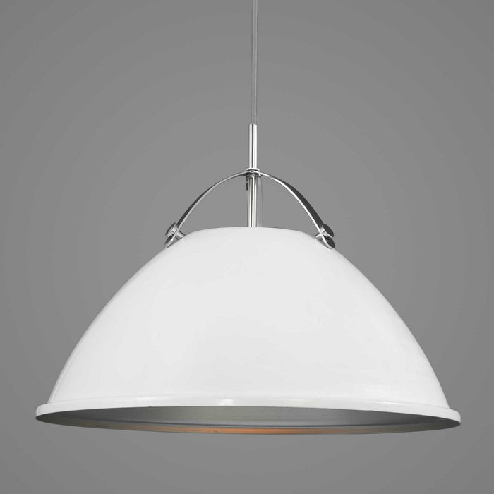 Myhouse Lighting Progress Lighting - P500053-030 - One Light Pendant - Tre - White