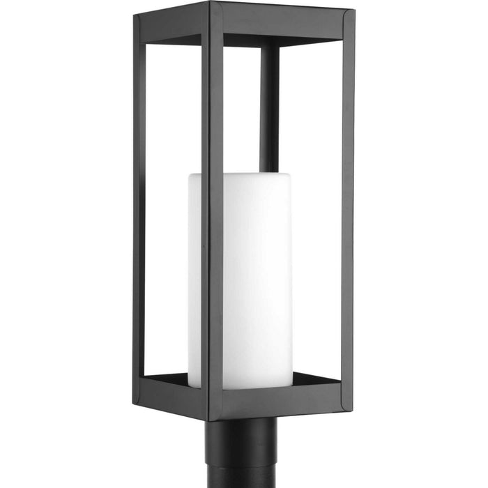 Myhouse Lighting Progress Lighting - P540013-031 - One Light Post Lantern - Patewood - Black