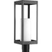 Myhouse Lighting Progress Lighting - P540013-031 - One Light Post Lantern - Patewood - Black