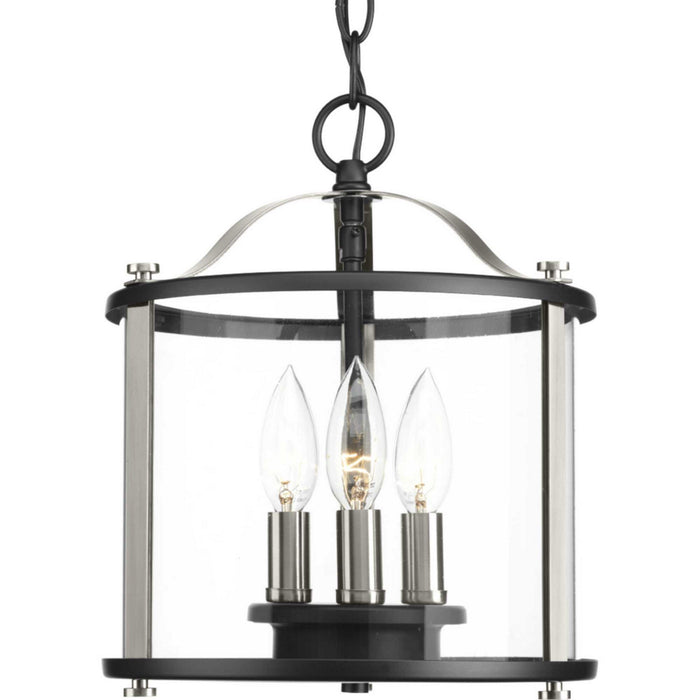 Myhouse Lighting Progress Lighting - P550011-031 - Three Light Semi-Flush convertible - Squire - Black