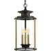 Myhouse Lighting Progress Lighting - P550012-020 - Three Light Hanging Lantern - Squire - Antique Bronze