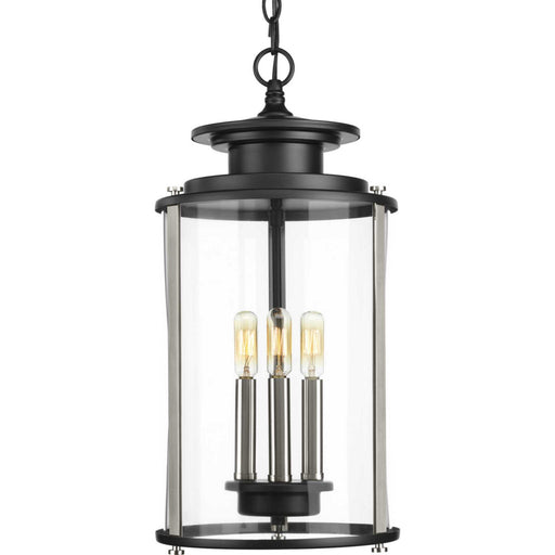 Myhouse Lighting Progress Lighting - P550012-031 - Three Light Hanging Lantern - Squire - Black