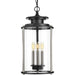 Myhouse Lighting Progress Lighting - P550012-031 - Three Light Hanging Lantern - Squire - Black