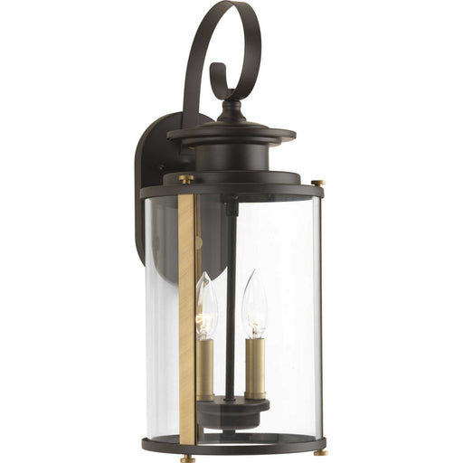 Myhouse Lighting Progress Lighting - P560037-020 - Two Light Wall Lantern - Squire - Antique Bronze