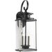 Myhouse Lighting Progress Lighting - P560038-031 - Three Light Large Wall Lantern - Squire - Black