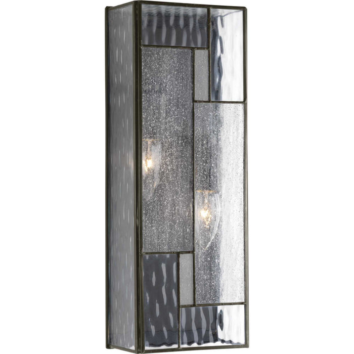 Myhouse Lighting Progress Lighting - P560048-129 - Two Light Wall Lantern - Geometric - Architectural Bronze