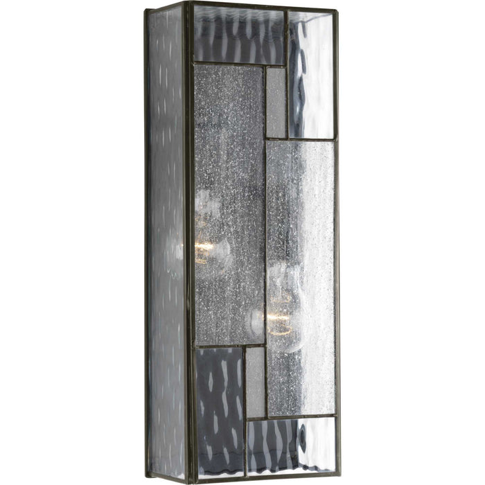 Myhouse Lighting Progress Lighting - P560048-129 - Two Light Wall Lantern - Geometric - Architectural Bronze