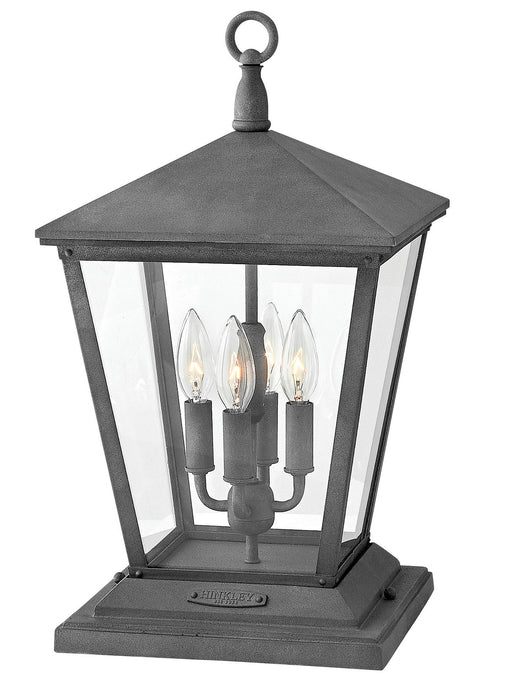 Myhouse Lighting Hinkley - 1437DZ-LL - LED Post Top/ Pier Mount - Trellis - Aged Zinc
