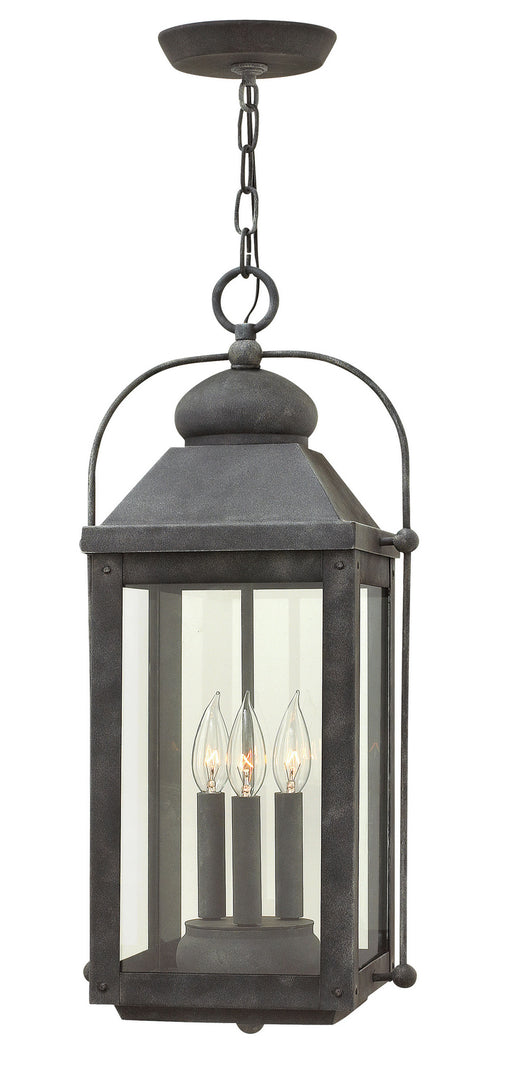 Myhouse Lighting Hinkley - 1852DZ-LL - LED Hanging Lantern - Anchorage - Aged Zinc