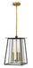 Myhouse Lighting Hinkley - 2102KZ-LL - LED Hanging Lantern - Walker - Buckeye Bronze