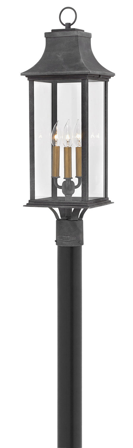 Myhouse Lighting Hinkley - 2931DZ - LED Post Top/ Pier Mount - Adair - Aged Zinc