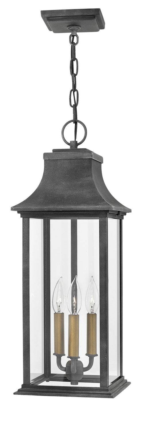 Myhouse Lighting Hinkley - 2932DZ - LED Hanging Lantern - Adair - Aged Zinc