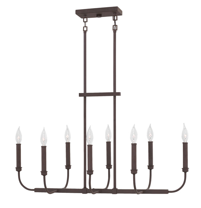 Myhouse Lighting Hinkley - 3074KZ - LED Linear Chandelier - Alister - Buckeye Bronze