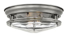 Myhouse Lighting Hinkley - 3302AN-CL - LED Flush Mount - Hadley - Antique Nickel